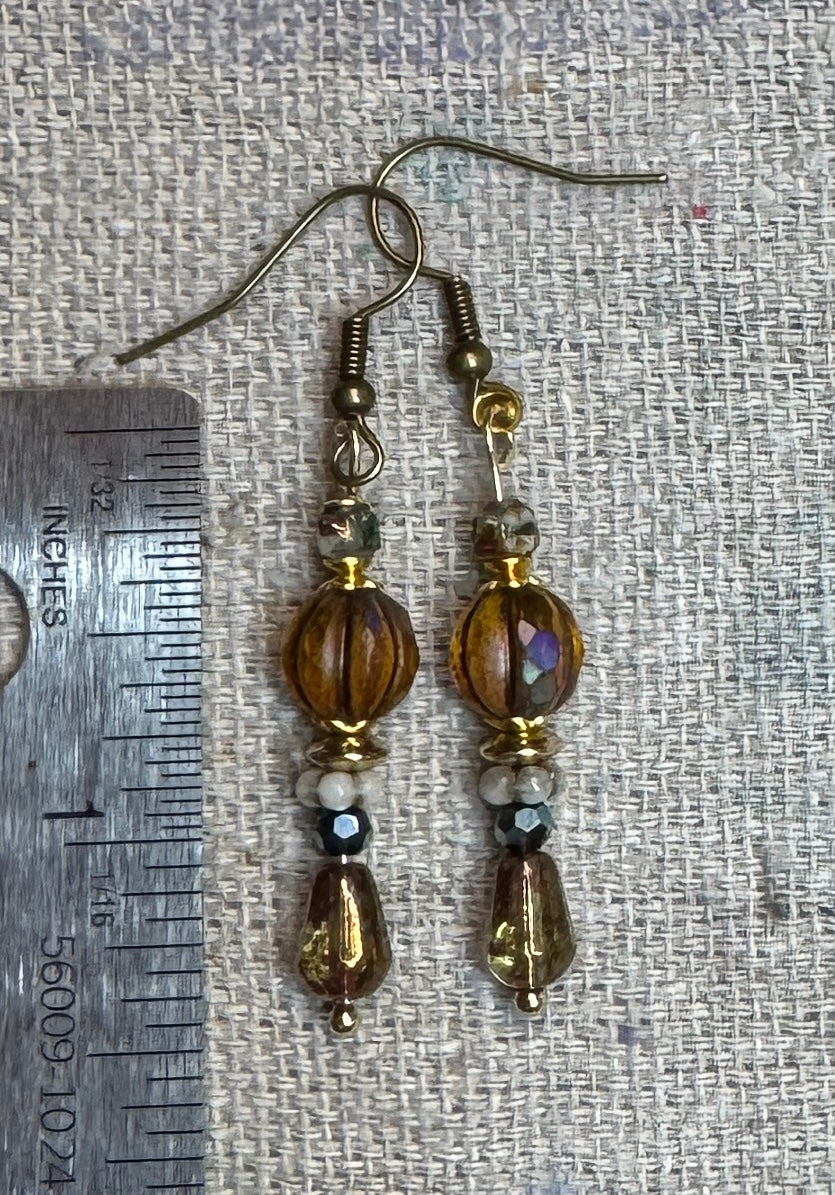 Autumn Topaz Earrings