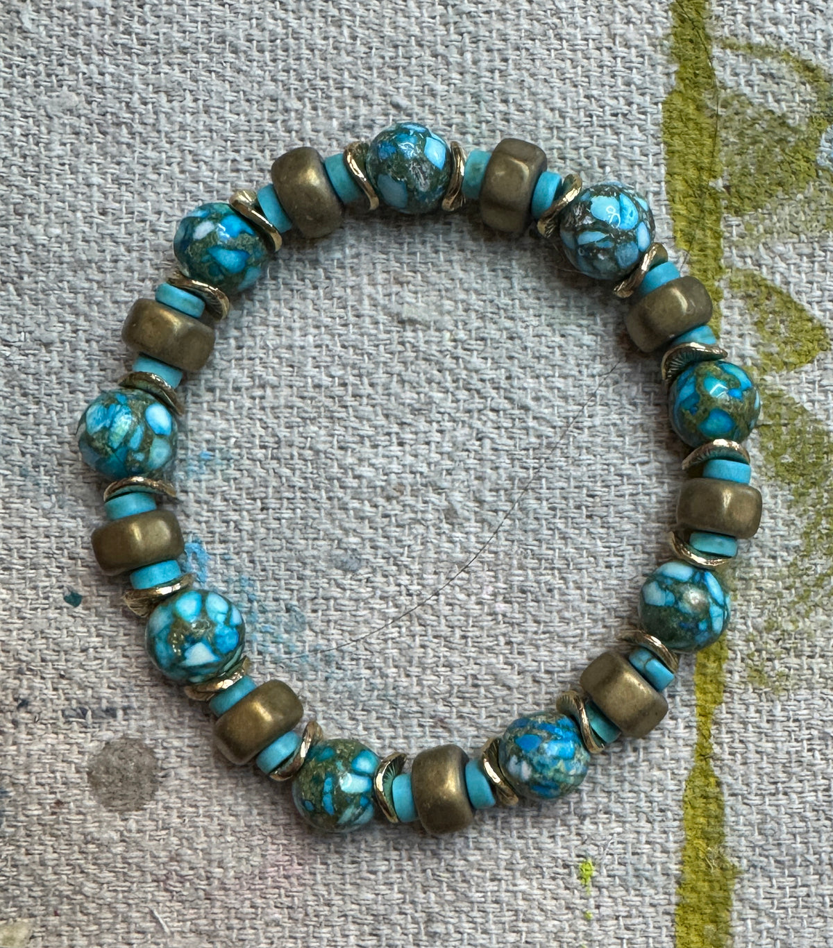 Turquoise Trail Stretch Bracelet